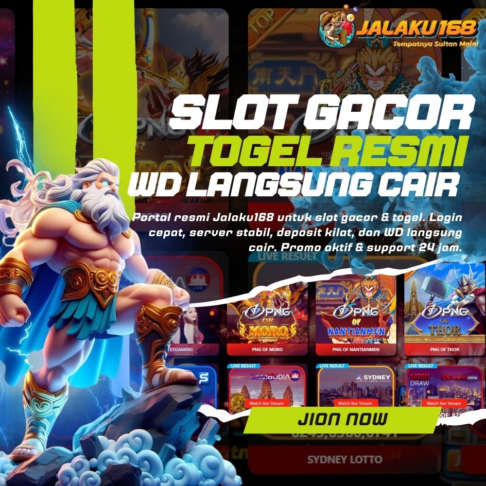 Jalaku168 | Slot Gacor & Togel Resmi, WD Langsung Cair image 1